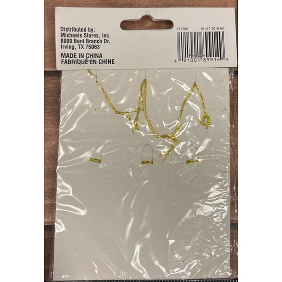 Merry Minis Glitter Red Bow Tie Ornaments For Crafting & GIFT WRAPPING - Picture 4 of 4